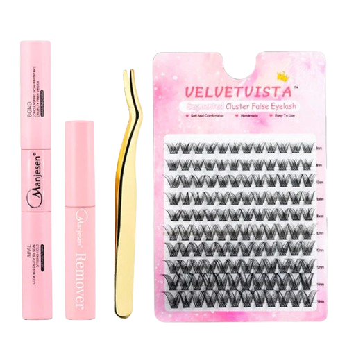 Kit Extensão de Cílios Magnéticos Reutilizáveis